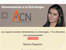 Tablet Screenshot of alineamientoestrategico.com